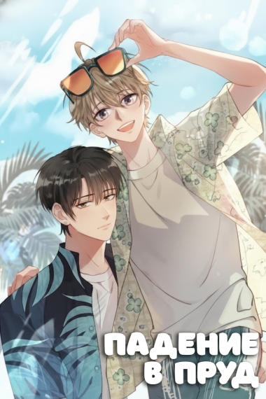 Падение в пруд - дополнительная обложка