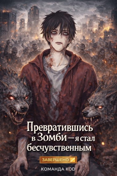 Превратившись в зомби — я стал бесчувственным [❤️] [Завершено✅] - дополнительная обложка