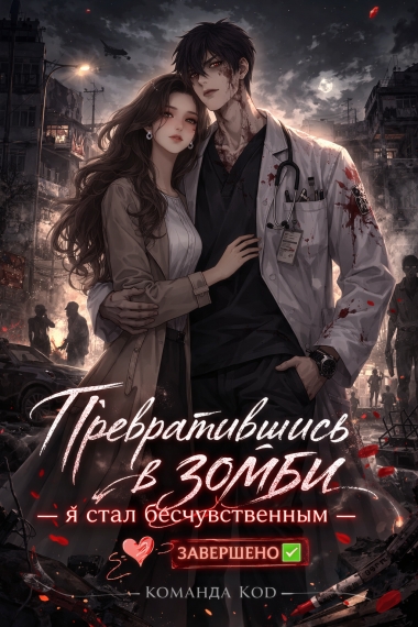 Превратившись в зомби — я стал бесчувственным [❤️] [Завершено✅] - дополнительная обложка