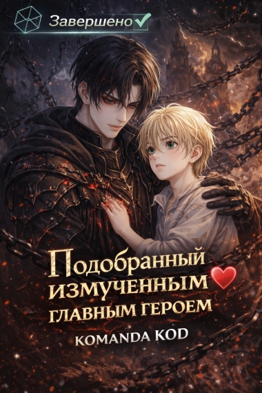 Подобранный измученным главным героем [❤️] Завершено✅] - дополнительная обложка
