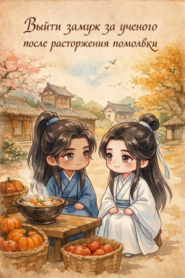 Выйти замуж за учёного после расторжения помолвки - дополнительная обложка