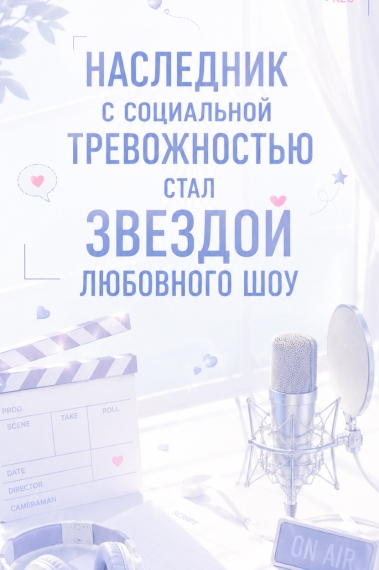 Наследник с социальной тревожностью стал звездой любовного шоу - дополнительная обложка