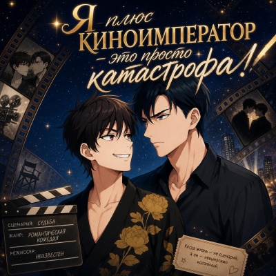 Я плюс киноимператор – это просто катастрофа! - дополнительная обложка
