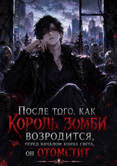 После того, как король зомби возродится, перед началом конца света, он отомстит - дополнительная обложка