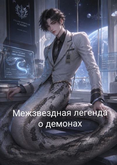 Межзвездная легенда о демонах - дополнительная обложка
