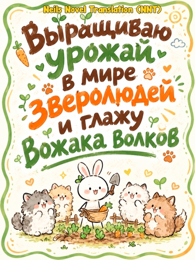 Выращиваю урожай в мире зверолюдей и глажу вожака волков 💗 - дополнительная обложка