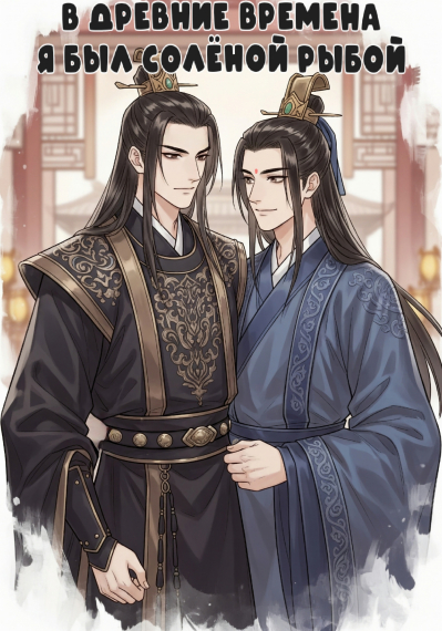 В древние времена я был солёной рыбой ✅️ - обложка ранобэ читать онлайн