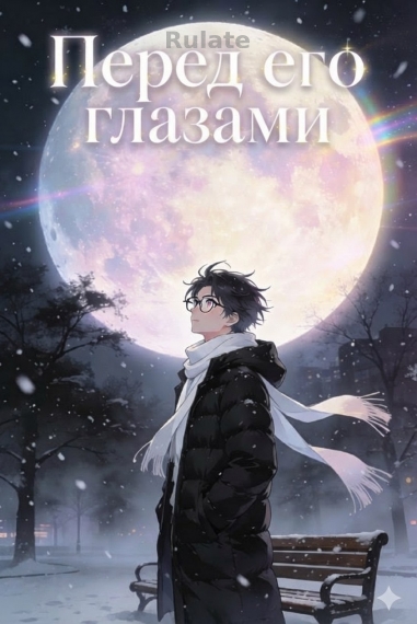 Перед его глазами ✅️ - обложка ранобэ читать онлайн