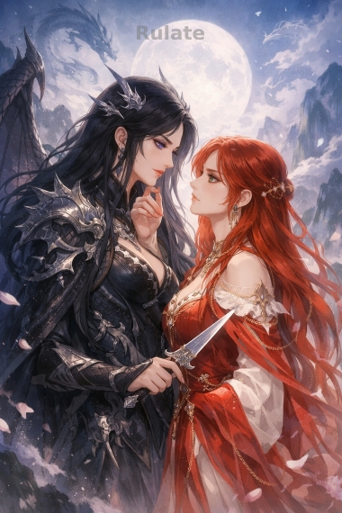 Драконья королева постоянно меня соблазняет - обложка ранобэ читать онлайн