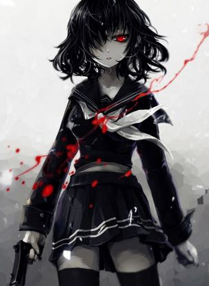 Молодая леди является перерожденным убийцей. - обложка ранобэ читать онлайн