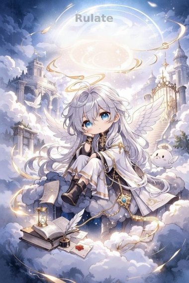 Что делать, если попал в рай? - обложка ранобэ читать онлайн