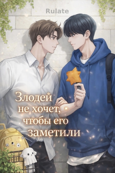 Злодей не хочет, чтобы его заметили [❤️] - обложка ранобэ читать онлайн