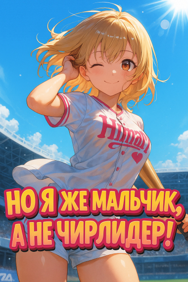 Но я же мальчик, а не черлидер! - обложка ранобэ читать онлайн
