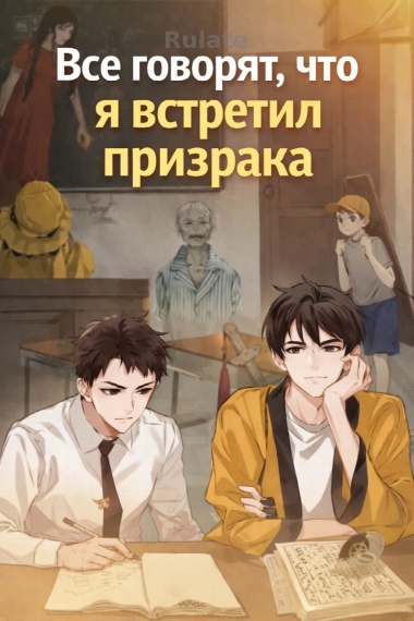 Все говорят, что я встретил призрака✅ - обложка ранобэ читать онлайн