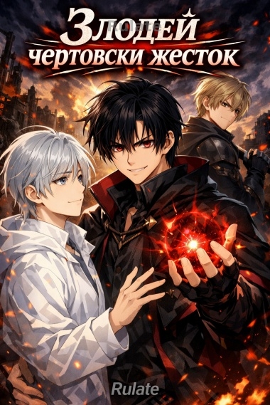 Злодей чертовски жесток - обложка ранобэ читать онлайн