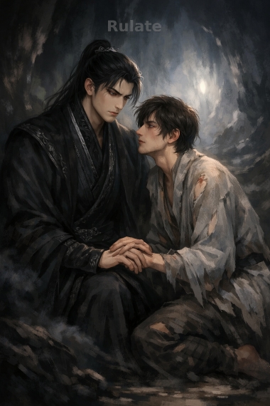 Великий Демон не может его забыть - обложка ранобэ читать онлайн