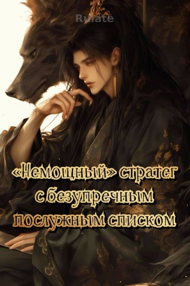 «Немощный» стратег с безупречным послужным списком - обложка ранобэ читать онлайн