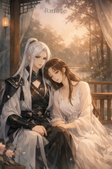 Прогулка по безмятежному двору - обложка ранобэ читать онлайн