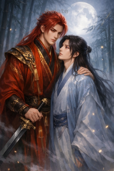 Сладкий мёд и клятва дракона и феникса - обложка ранобэ читать онлайн