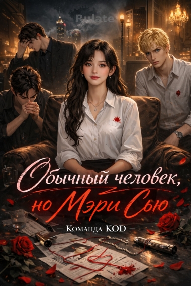 Обычный человек, но Мэри Сью - обложка ранобэ читать онлайн