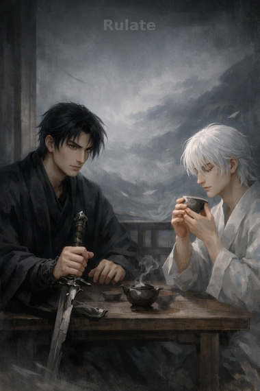 После перерождения мой меч раскололся - обложка ранобэ читать онлайн