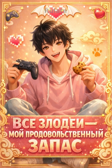 Все злодеи — мой продовольственный запас - обложка ранобэ читать онлайн