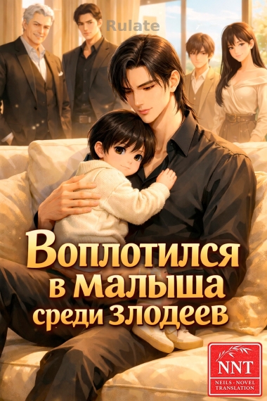 Воплотился в малыша среди злодеев [💗]✅ - обложка ранобэ читать онлайн