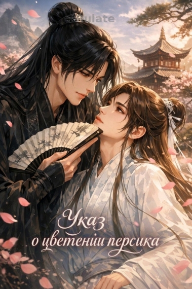 Указ о цветении персика ✅️ - обложка ранобэ читать онлайн