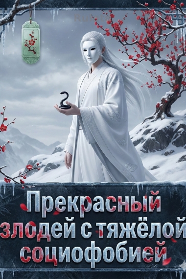 Прекрасный злодей с тяжёлой социофобией - обложка ранобэ читать онлайн