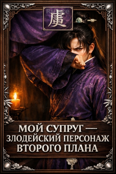 Мой супруг — злодейский персонаж второго плана - обложка ранобэ читать онлайн