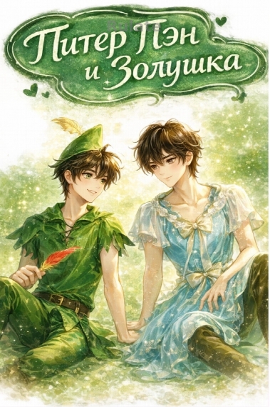 Питер Пэн и Золушка - обложка ранобэ читать онлайн