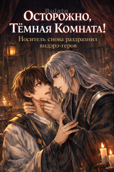 Осторожно, тёмная комната! Носитель снова раздразнил яндэрэ-героя - обложка ранобэ читать онлайн