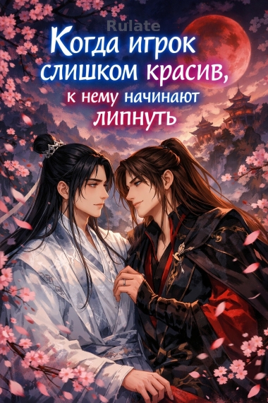Когда игрок слишком красив, к нему начинают липнуть - обложка ранобэ читать онлайн