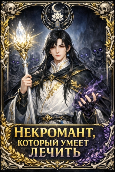Жрец с армией скелетов - обложка ранобэ читать онлайн