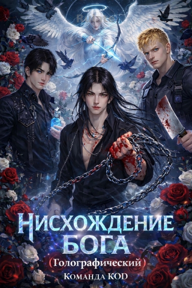 Нисхождение бога (Голографический) [❤️] - обложка ранобэ читать онлайн