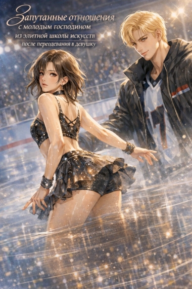 Запутанные отношения с молодым господином из элитной школы искусств после переодевания в девушку - обложка ранобэ читать онлайн