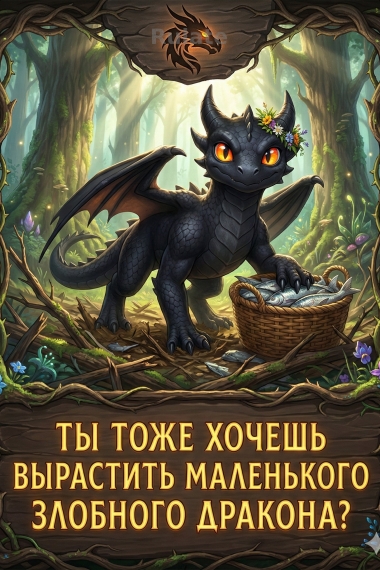 Ты тоже хочешь вырастить маленького злобного дракона? - обложка ранобэ читать онлайн