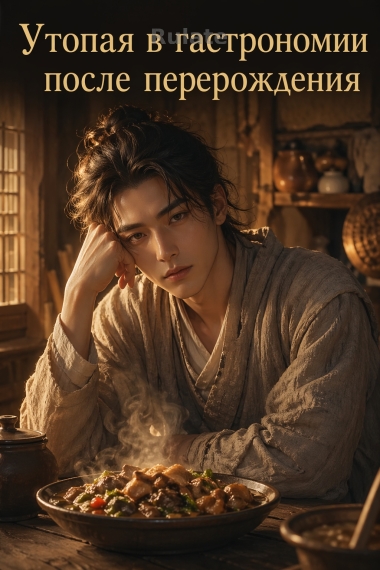 Утопая в гастрономии после перерождения - обложка ранобэ читать онлайн