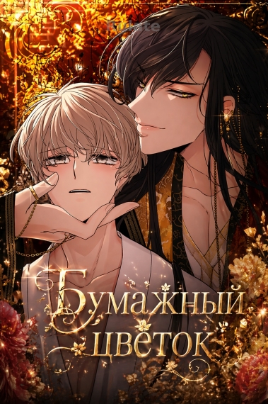 Бумажный цветок - обложка ранобэ читать онлайн