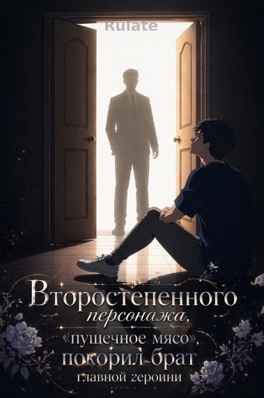 Второстепенного персонажа, «пушечнее мясо», покорил брат главной героини - обложка ранобэ читать онлайн