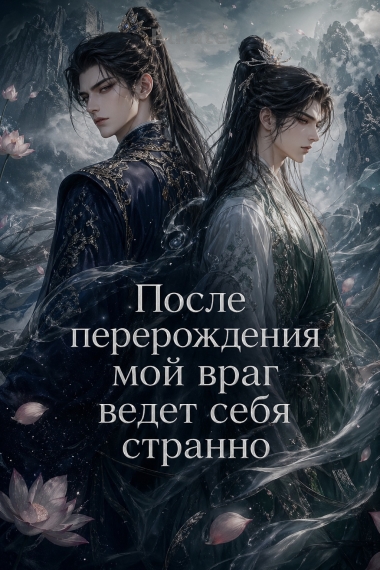 После перерождения мой враг ведет себя странно - обложка ранобэ читать онлайн