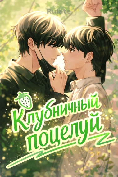 Клубничный поцелуй - обложка ранобэ читать онлайн