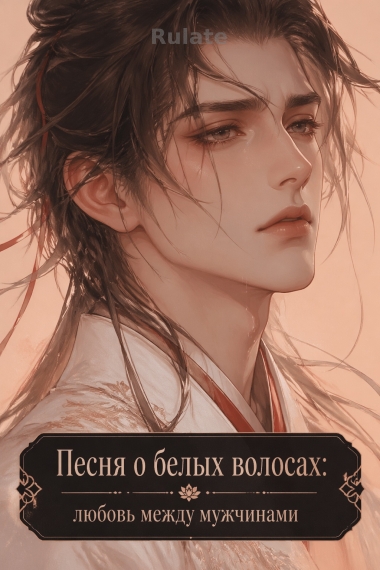 Песня о белых волосах: любовь между мужчинами - обложка ранобэ читать онлайн