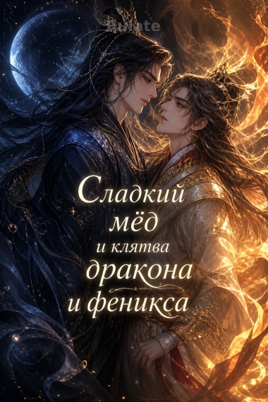 Сладкий мёд и клятва дракона и феникса - обложка ранобэ читать онлайн