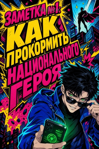 Заметка №1: Как прокормить национального героя - обложка ранобэ читать онлайн