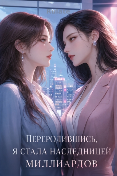Переродившись, я стала наследницей миллиардов - обложка ранобэ читать онлайн