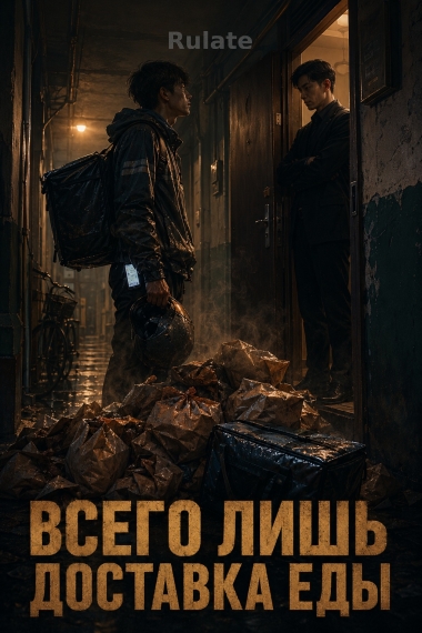 Всего лишь доставка еды - обложка ранобэ читать онлайн
