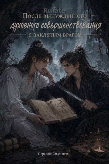 После вынужденного духовного совершенствования с заклятым врагом ✅ - обкладинка ранобе читати онлайн