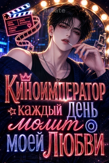 Киноимператор каждый день молит о моей любви - обкладинка ранобе читати онлайн
