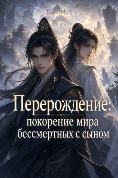 Перерождение: покорение мира бессмертных с сыном - обложка ранобэ читать онлайн